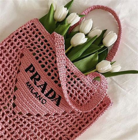 bolsa prada crochet original|farfetch bolsas Prada.